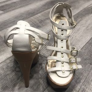 White Heels NWOT